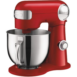 Cuisinart Precision Master 5.5 Qt. Red Stand Mixer - Powerful 500W Kitchen Appliance with 12 Speeds and Accessories