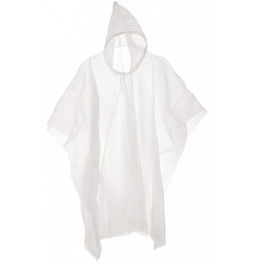 RAINCOAT PONCHO 50"X40" PEVA 117944