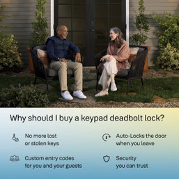 Yale Code Black Suede Electronic Lock Keypad Deadbolt – Key-Free Entry Solution