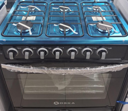 GAS STOVES 30" 6 BURNER W/GLASS 181466