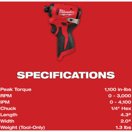 Milwaukee M12 2-Tool Brushless Subcompact Drill/Driver & Impact Driver Combo Kit with (2) Batteries & Charger