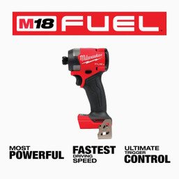 Milwaukee M18 FUEL Brushless 1/4 In. Hex Cordless Impact Driver (Tool Only)