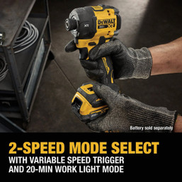 DEWALT 20V MAX XR 1/4 In. Quiet Hydraulic Brushless Cordless Impact Driver (Tool Only)