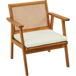 4-Piece Wooden Outdoor Chat Set