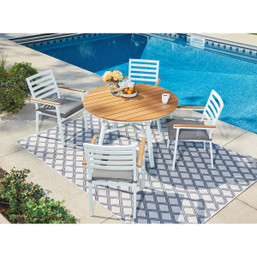 Outdoor Expressions 5-Piece Dining Set