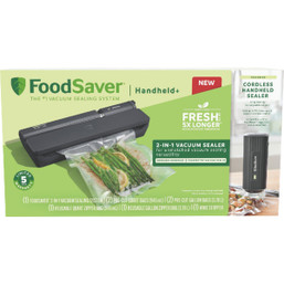 FoodSaver Handheld+ 2-in-1 Vacuum Sealing System