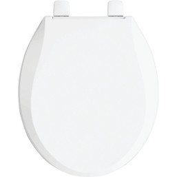 Kohler Cachet ReadyLatch Quiet-Close Round Toilet Seat, White