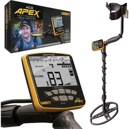 Garrett ACE APEX Metal Detector - Versatile and Powerful Treasure Hunting Tool