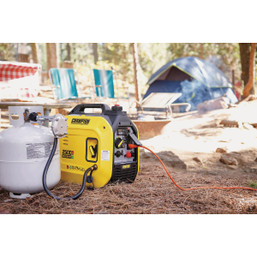 Champion 2500W Dual Fuel Recoil Inverter Generator with CO Shield