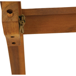 47 Inch Acacia Wood Folding Garden Bench by Unbranded