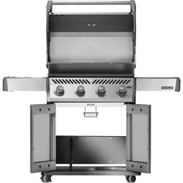 Napoleon Rogue 525 4-Burner LP Gas Grill in Stainless Steel - Outdoor Cooking Excellence