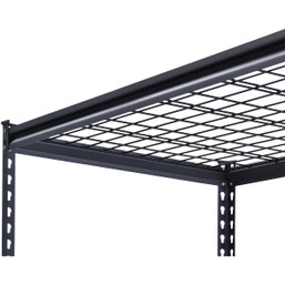Muscle Rack 48 Inch Wide x 24 Inch Deep x 72 Inch High 5-Tier Steel Wire Shelving Unit