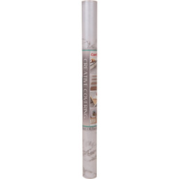 Con-Tact Creative Covering 18 in. x 9 ft. Classic Gray Marble Self-Adhesive Shelf Liner
