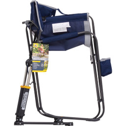 GCI Outdoor Freestyle Indigo Folding Rocker Camping Chair