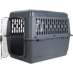 Petmate Aspen Pet 36x25x27 Inch Large Porter Pet Carrier - Heavy-Duty Plastic Kennel for Travel and Training