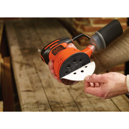 Black & Decker 5-Inch 2.0-Amp Random Orbit Sander - Professional Finish & Easy Sandpaper Changes