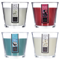 CANDLE SCENTED NINA 500G GLASS 123827