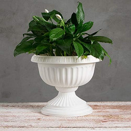PLANTER GRECIAN WHT 18" #118159 112419