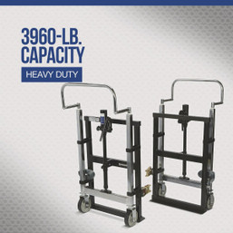 Strongway 3960 lb. Capacity Hydraulic Furniture Mover Set for Heavy Item Transport