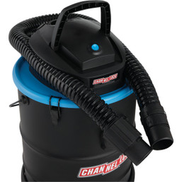 Channellock 6 Gallon Ash Vacuum - Powerful 8-Amp Multi-Function Ash Cleaner with LED Worklight