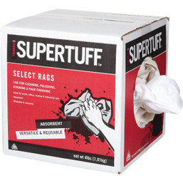 Trimaco SuperTuff 4 lb. Painter's Rags - Reusable 100% Cotton Cleaning and Polishing Cloths
