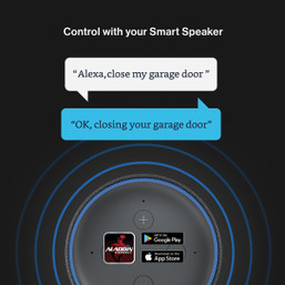 Genie Aladdin Connect Smartphone-Controlled Garage Door Opener Kit