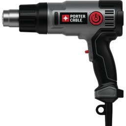 Porter Cable 1500W Heat Gun with Adjustable Temperature and Dual Fan Settings