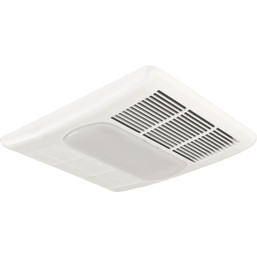Delta Breez 80 CFM Bathroom Exhaust Fan with Heater and LED Light – Model 556050