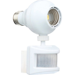 Westek 120° Motion Sensing Adapter with 20 ft. Range - White