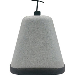 Frost King Gray 7.5-Inch Foam Oval Outdoor Faucet Cover