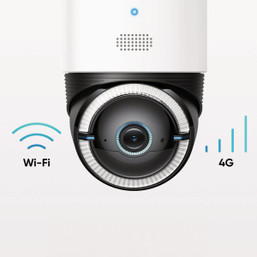 Eufy 4G LTE Cam S330 with Wi-Fi Security Camera – Solar-Powered Surveillance for Remote Properties