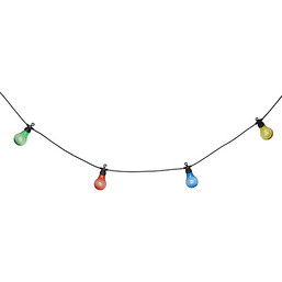 LIGHTS GARLAND 10-BULB SOLAR LED 123898