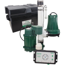 Basement Sentry WiFi High Performance Sump Pump and Backup System – Model 424442