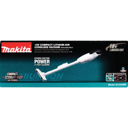 Makita 18V LXT Cordless Compact Stick Vacuum Cleaner with Floor and Crevice Nozzles