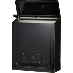 Gibraltar Townhouse Locking Wall Mount Mailbox – Secure Recessed Steel Mailbox with Cam Lock
