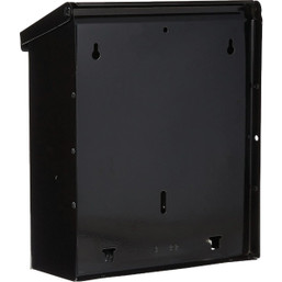 Gibraltar Townhouse Locking Wall Mount Mailbox – Secure Recessed Steel Mailbox with Cam Lock
