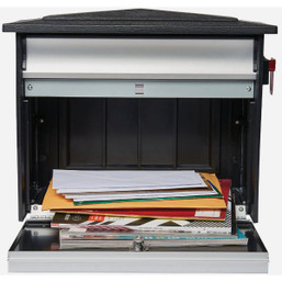 Gibraltar Mailsafe Lockable Security Wall Mount Mailbox - Medium Size with Cam Lock and Durable Construction
