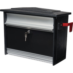 Gibraltar Mailsafe Lockable Security Wall Mount Mailbox - Medium Size with Cam Lock and Durable Construction