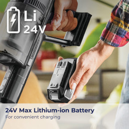 Black & Decker PowerSeries Extreme MAX 20V Cordless Stick Vacuum for Efficient Home Cleaning