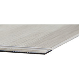 Home Impressions Stormy Oak 7 in. x 48 in. Click-Lock Vinyl Plank Flooring