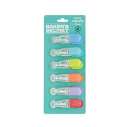 CLIPS SET 6PC BAKERS SECRET 126916