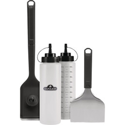 Napoleon Griddle 4-Piece Cleaning Kit for Easy Maintenance and Cooking Preparation
