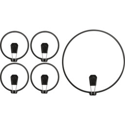 Napoleon Breakfast Ring Set with Folding Handles – 8-inch and 4-inch Nonstick Silicone Rings