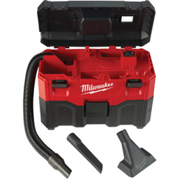 Milwaukee M18 2-Gallon Cordless Wet/Dry Vacuum (Tool Only) with HEPA Filter and On-Board Storage