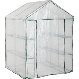 Best Garden 4 ft. 8 in. x 6 ft. 5 in. Walk-In Greenhouse with UV-Protected Cover