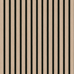 MSI Blonde Acoustic Wood Slat Paneling - 9-1/2 in. x 94-1/2 in. (4-Pack)