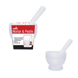 MORTAR AND PESTLE WHITE MARBLE 126965