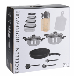 COOKWARE SET 18PCS #170294970 1200341
