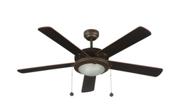 FAN CEILING 52" BROWN FINISH 40W 083331