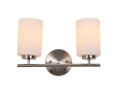 LAMP WALL DECORATIVE E27X2 SATIN 084168